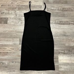 Simple black dress